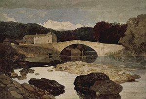 Illustration: Greta Bridge, watercolor by John Sell Cotman, c. 1805 (Wikimedia Commons, The Yorck Project).