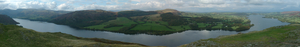 In addition to the lengthy description of Ullswater he provides in the pages that follow, Wordsworth includes at the end of the Guide a detailed account of his and Dorothy’s 1805 excursion through the region. Photo: lower and middle reaches of Ullswater from Hallin Fell (Stephen Dawson, Wikimedia Commons).